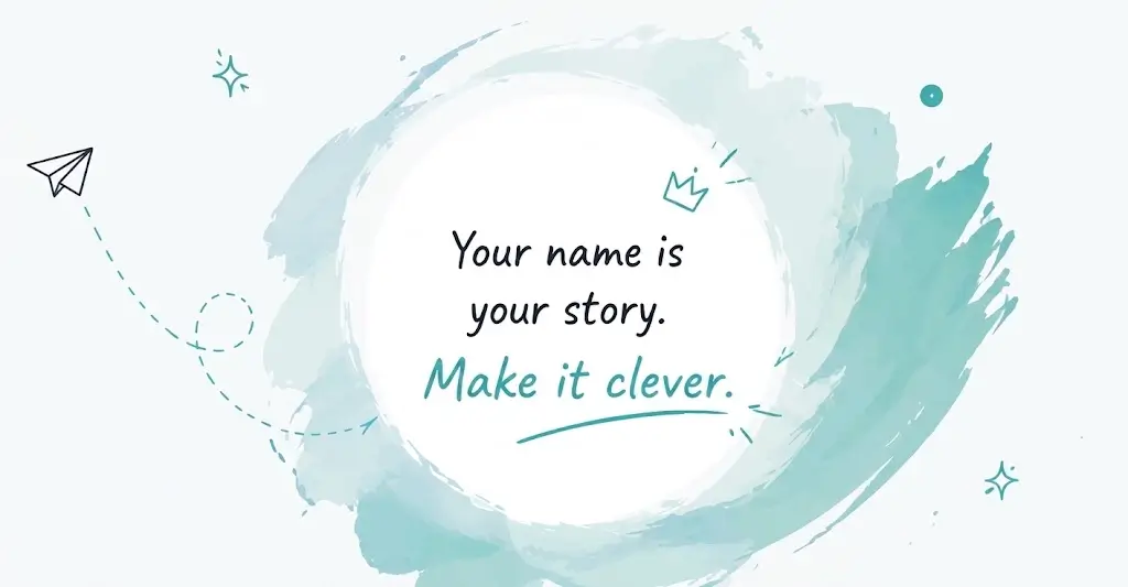 Your name is your story banner